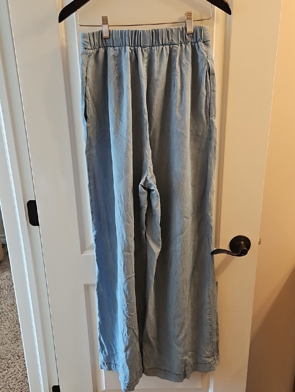 Bishop + Young Royale Marabella Wide Leg Pants, M, 8, Coastal, Euro-Summer - Picture 5 of 13